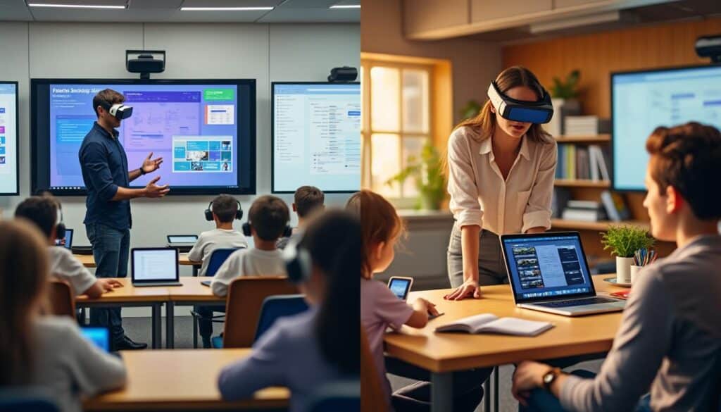 découvrez comment les avancées technologiques transforment les méthodes d'enseignement à l'école et à la maison, en favorisant l'apprentissage interactif et personnalisé. explorez les avantages et les enjeux de cette évolution dans l'éducation moderne.
