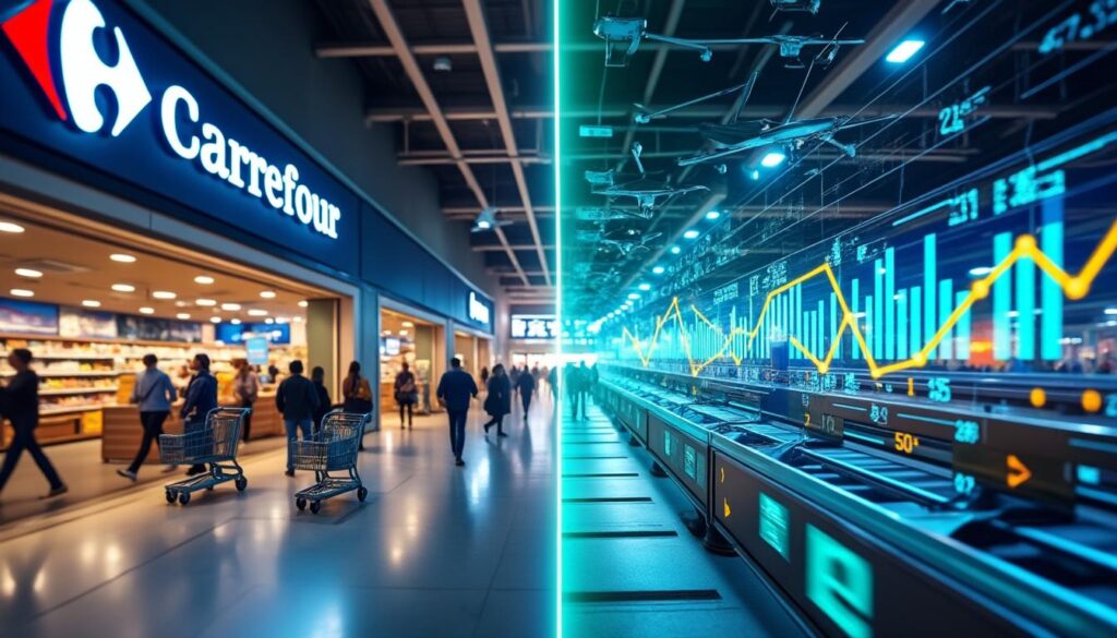 découvrez comment carrefour et amazon utilisent les données pour mener la bataille des prix et révolutionner le commerce.