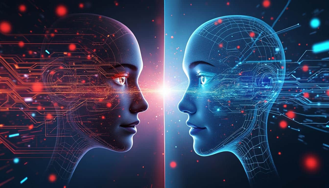 découvrez comment la startup française mistral ai se positionne face à meta dans le domaine de l'intelligence artificielle.