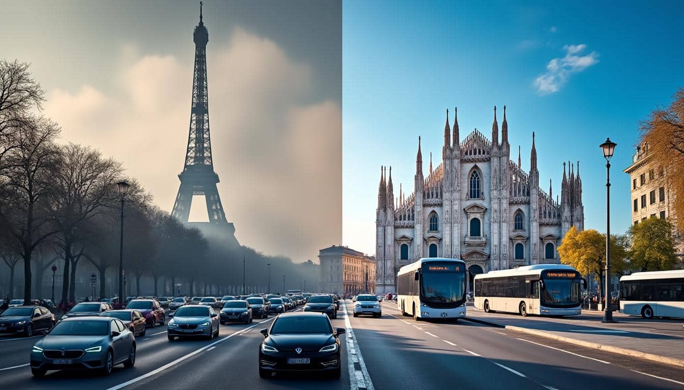 découvrez une analyse comparative des mesures prises à paris et milan pour lutter contre la pollution de l'air et identifier les solutions les plus efficaces pour améliorer la qualité de l'air urbain.