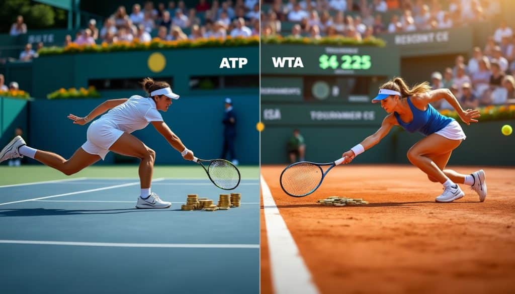 découvrez les différences majeures entre les calendriers et les revenus des circuits atp et wta, pour mieux comprendre le tennis professionnel masculin et féminin.