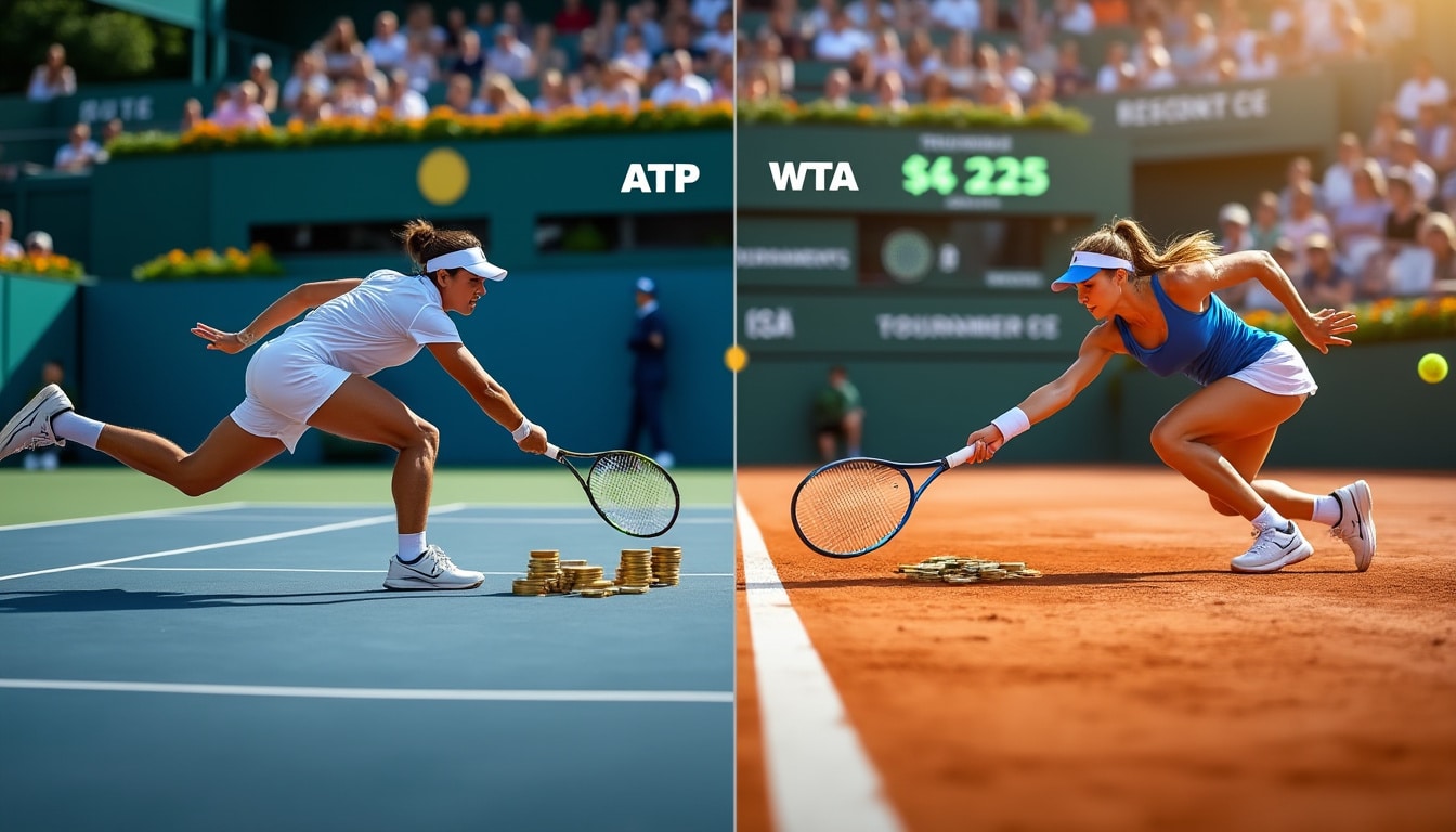 découvrez les différences majeures entre les calendriers et les revenus des circuits atp et wta, pour mieux comprendre le tennis professionnel masculin et féminin.