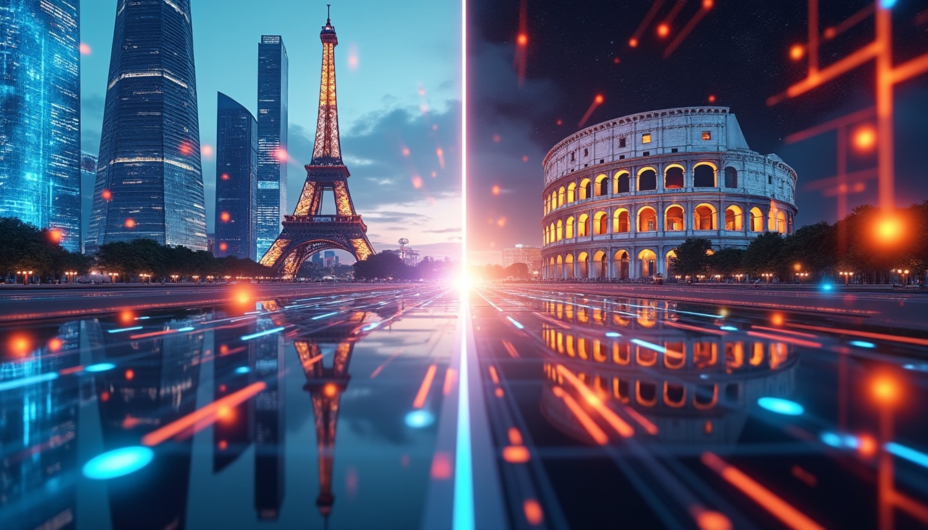 analyse comparative entre mistral ai et openai, explorant le potentiel de l'europe à développer un géant de l'intelligence artificielle.