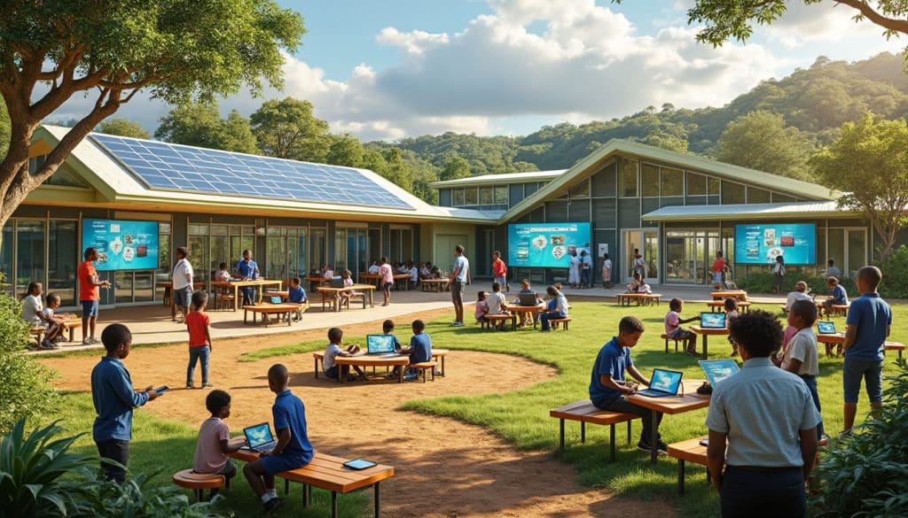 découvrez comment l'unesco accompagne les écoles du futur avec des campus innovants au kenya, transformant l'éducation grâce à des technologies avancées et des approches pédagogiques modernes.