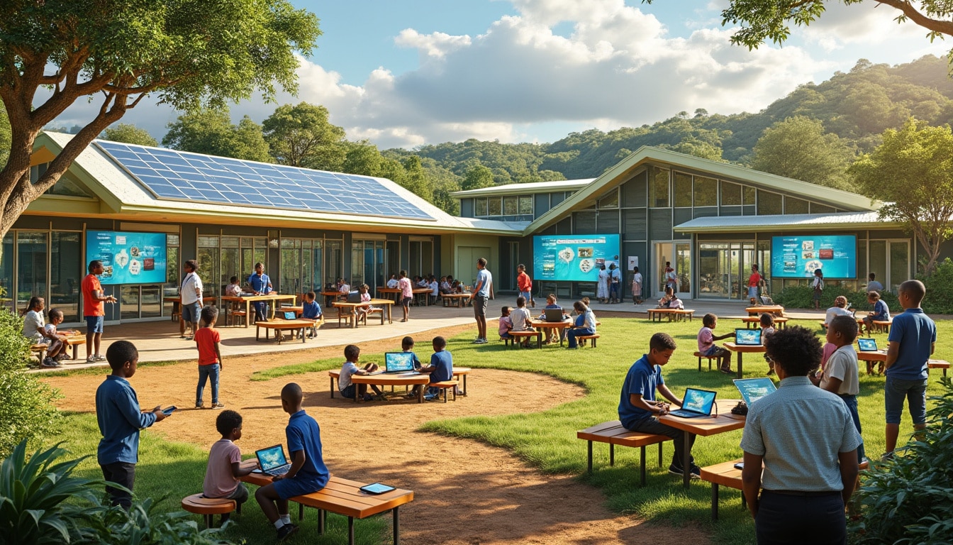 découvrez comment l'unesco accompagne les écoles du futur avec des campus innovants au kenya, transformant l'éducation grâce à des technologies avancées et des approches pédagogiques modernes.